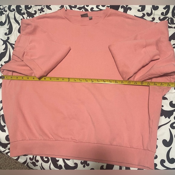 🔥ASOS pink pullover sweater womens size XL - Picture 5 of 7